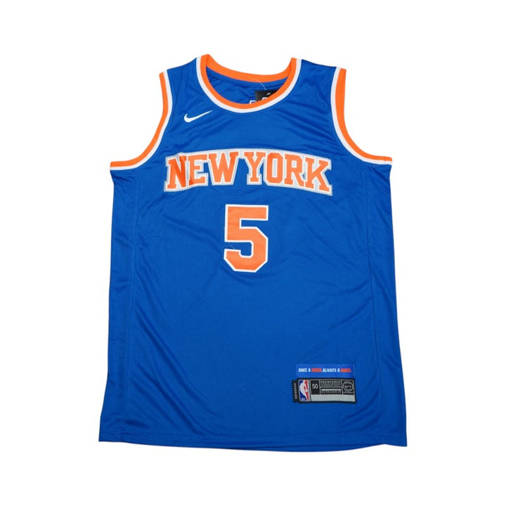 Jose Alvarado New York Knicks Pro Style Autographed Jersey JSA Auth