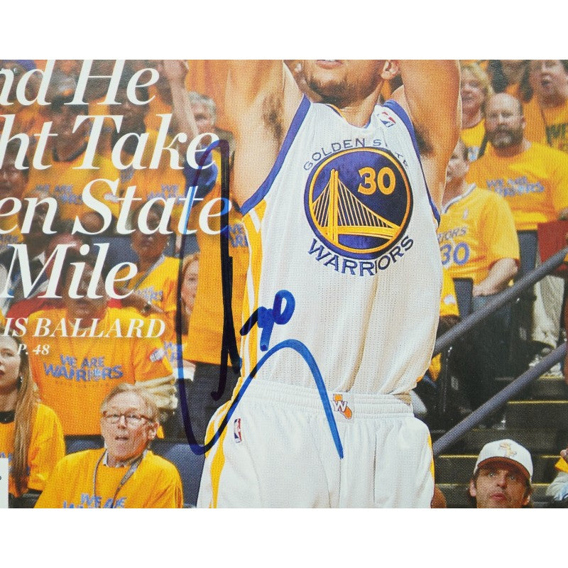 Stephen Curry Golden State Warrior Autographed Sports Illustrated 5/13/13 Magazine JSA COA