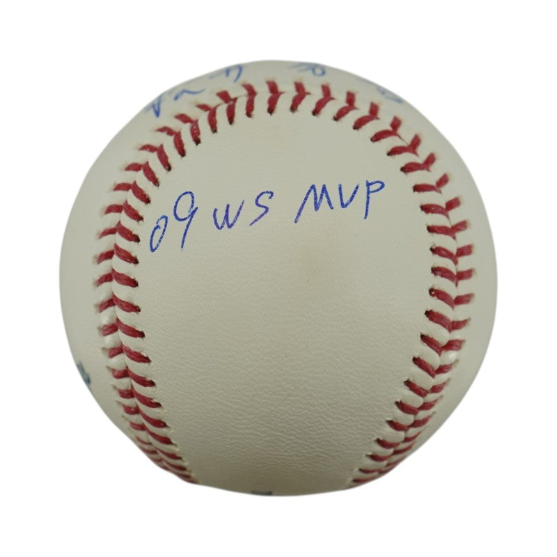 Hideki Matsui New York Yankees Kanji Autographed Inscribed 09 WS MVP OMLB Baseball CX Auth