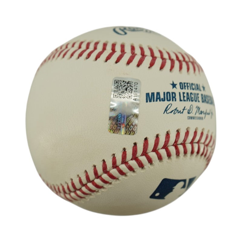 Hideki Matsui New York Yankees Kanji Autographed Inscribed 09 WS MVP OMLB Baseball CX Auth