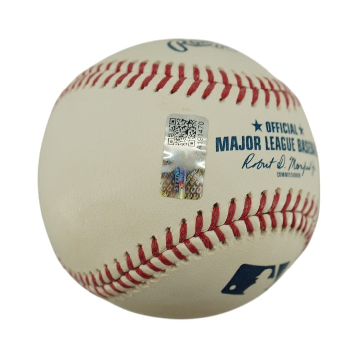 Hideki Matsui New York Yankees Kanji Autographed Inscribed 09 WS MVP OMLB Baseball CX Auth