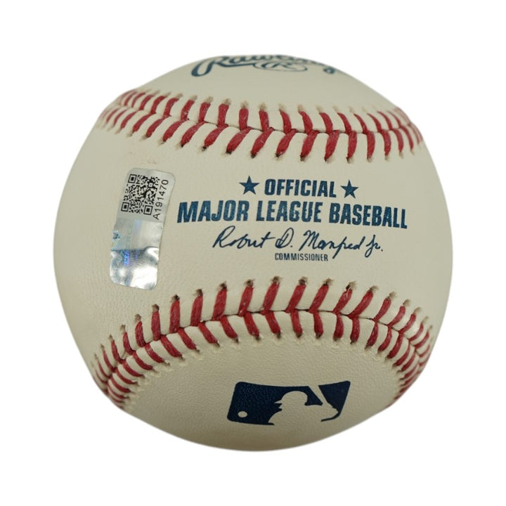 Hideki Matsui New York Yankees Kanji Autographed Inscribed 09 WS MVP OMLB Baseball CX Auth