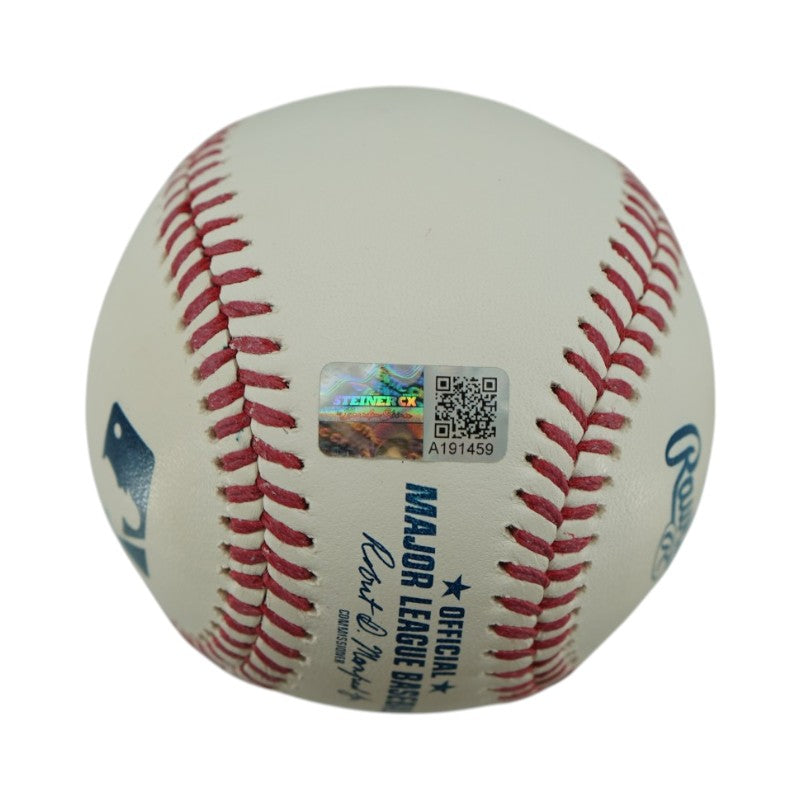 Hideki Matsui New York Yankees Autographed Inscribed 09 WS MVP OMLB Baseball CX Auth