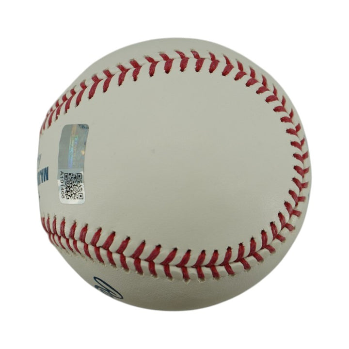 Hideki Matsui New York Yankees Autographed Inscribed Godzilla OMLB Baseball CX Auth
