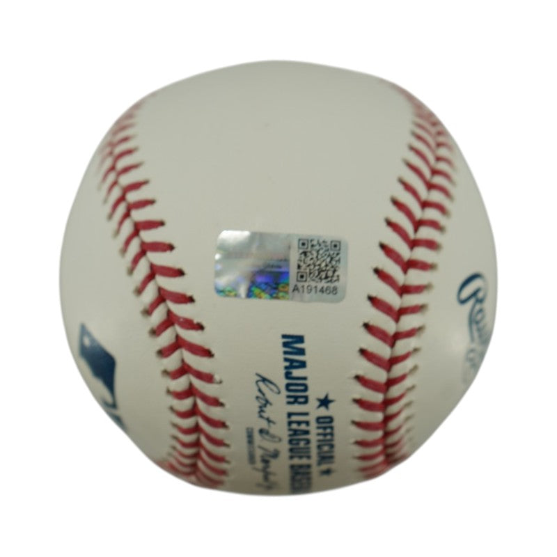 Hideki Matsui New York Yankees Autographed Inscribed Godzilla OMLB Baseball CX Auth