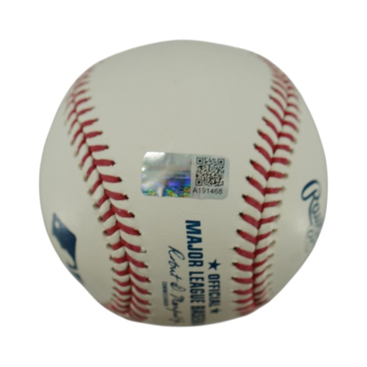 Hideki Matsui New York Yankees Autographed Inscribed Godzilla OMLB Baseball CX Auth