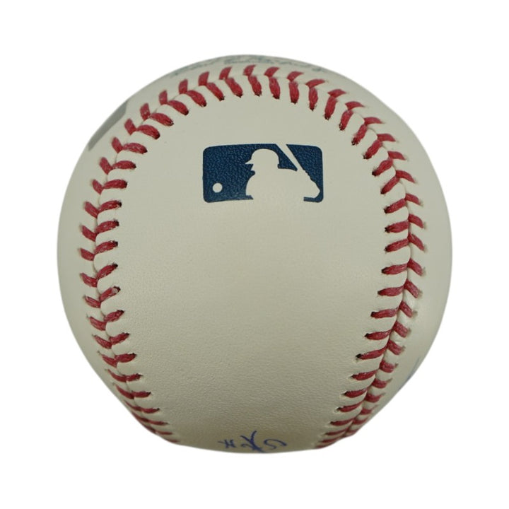 Hideki Matsui New York Yankees Kanji Autographed Inscribed Godzilla OMLB Baseball CX Auth