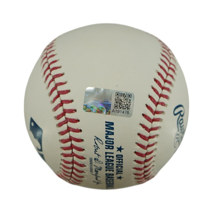 Hideki Matsui New York Yankees Kanji Autographed Inscribed Godzilla OMLB Baseball CX Auth