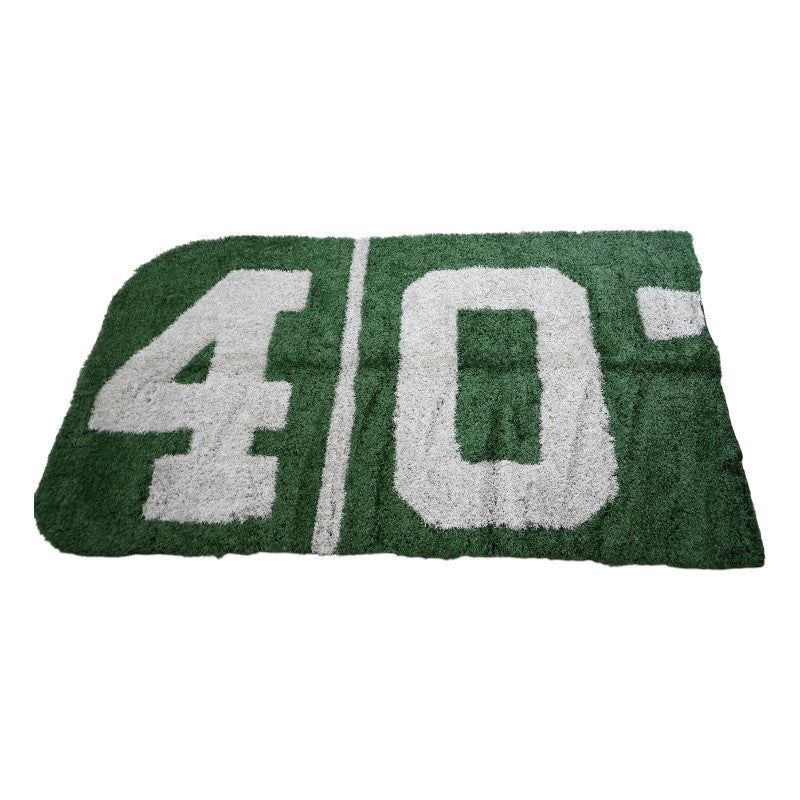 University of Michigan Authentic '40' Yard Line- Right Arrow Game Used Michigan Stadium  92" x 156" Field Section