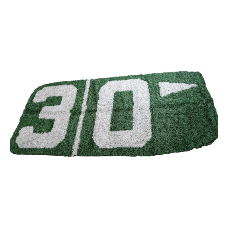 University of Michigan Authentic '30' Yard Line- Right Arrow Game Used Michigan Stadium  86" x 179" Field Section