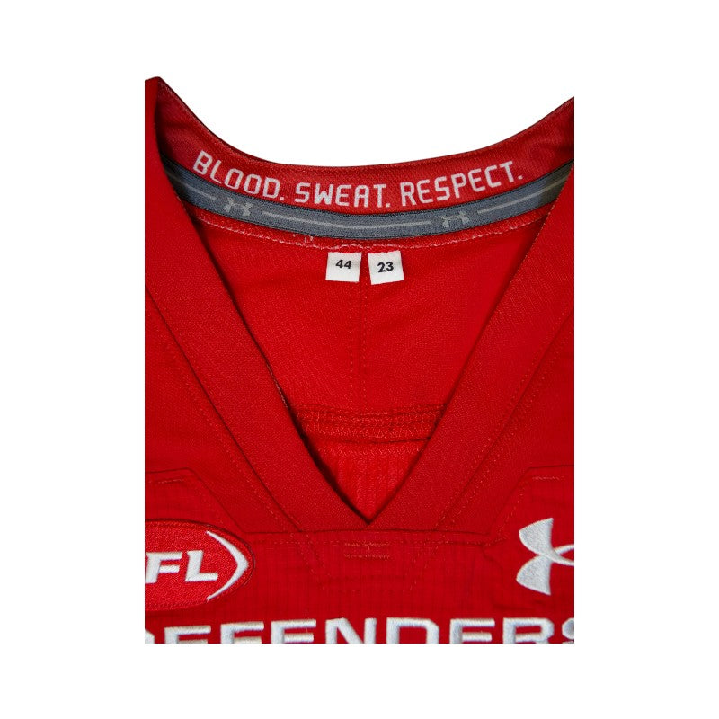 Davin Bellamy #7 DC Defenders 2024 Game Issued Red Jersey