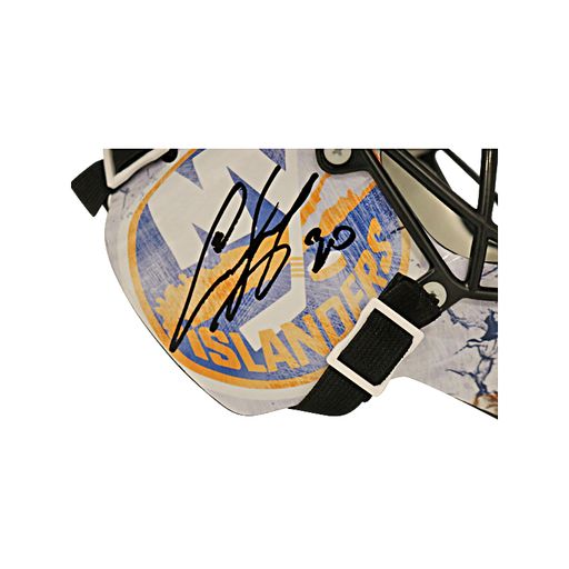 Ryan Pulock New York Islanders Autographed Reverse Retro Logo Mini