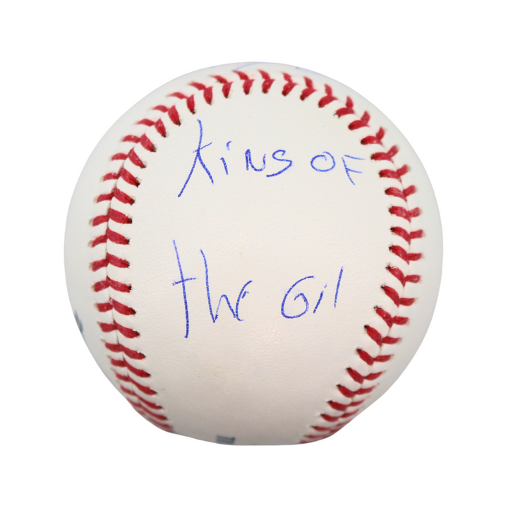 Luis Gil New York Yankees Autographed Multi Inscribed Ball OMLB Ball (CX Auth)