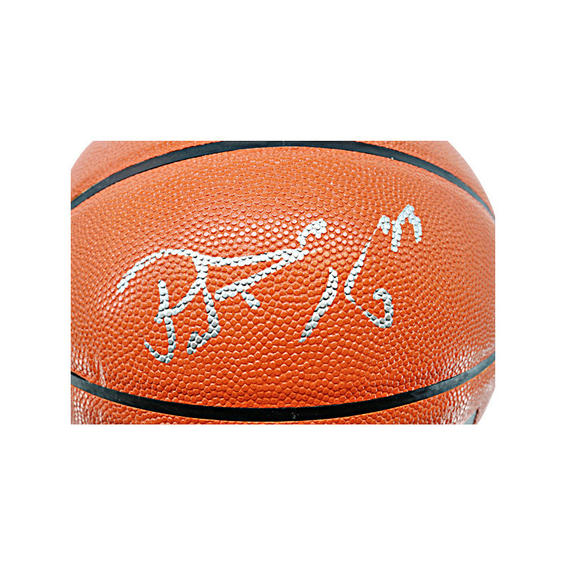 Patrick Ewing New York Knicks Autographed Signed Spalding Game Series Basketball (CX Auth)