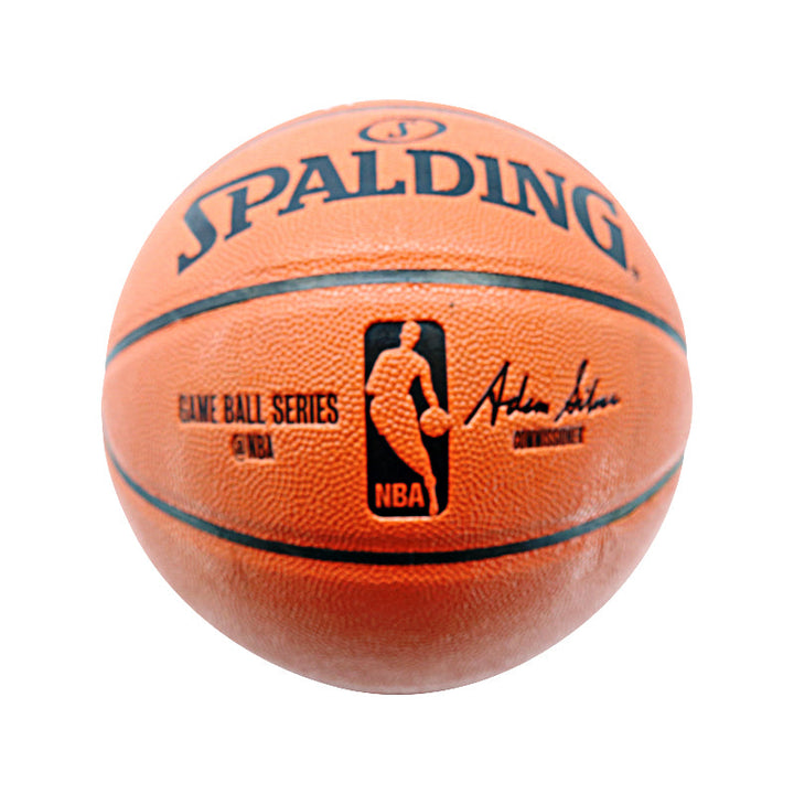 Patrick Ewing New York Knicks Autographed Signed Inscribed "HOF 08" Spalding Game Series Basketball (CX Auth)
