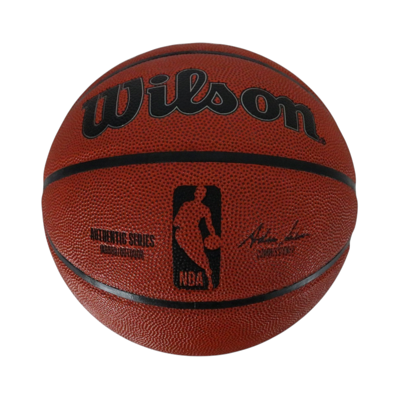 Patrick Ewing New York Knicks Autographed Wilson NBA Basketball CX Auth