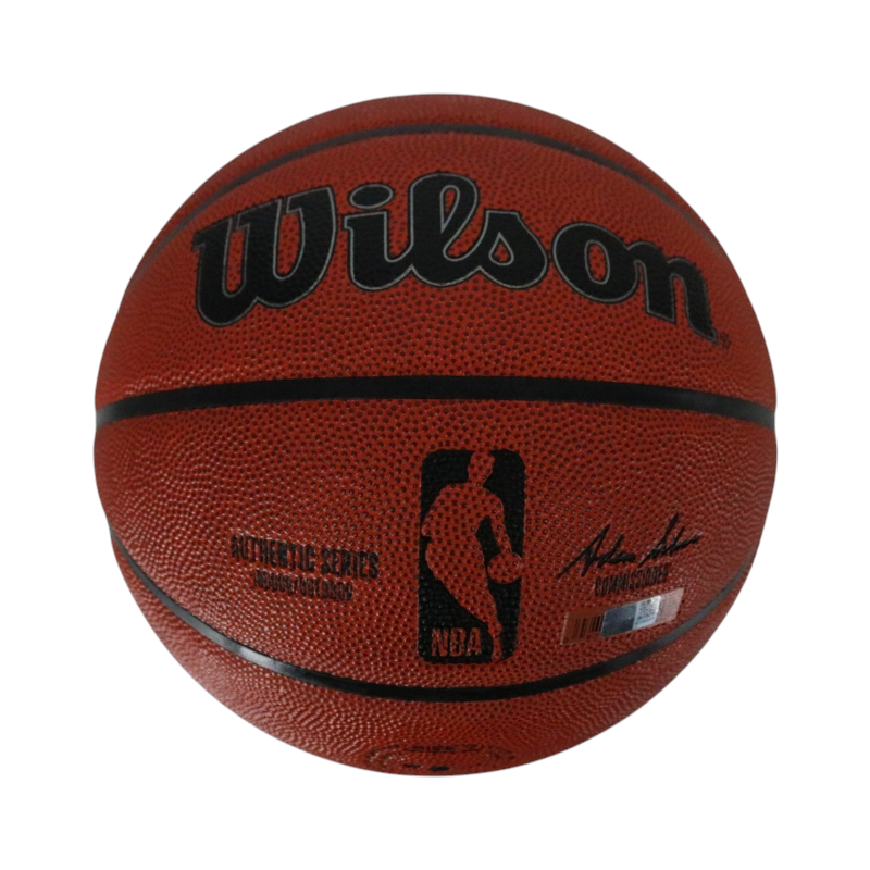 Patrick Ewing New York Knicks Autographed Wilson NBA Basketball CX Auth