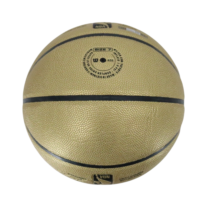 Patrick Ewing New York Knicks Autographed Gold Edition NBA Basketball CX Auth