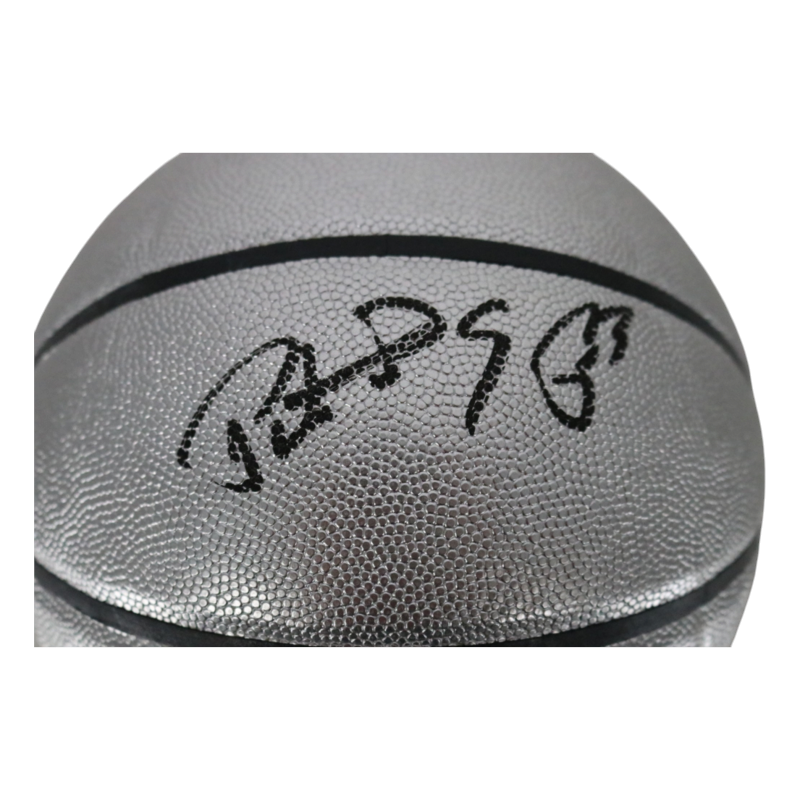 Patrick Ewing New York Knicks Autographed Platinum Edition NBA Basketball CX Auth