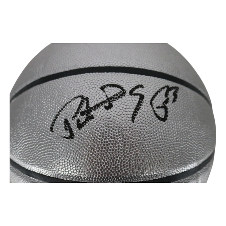 Patrick Ewing New York Knicks Autographed Platinum Edition NBA Basketball CX Auth