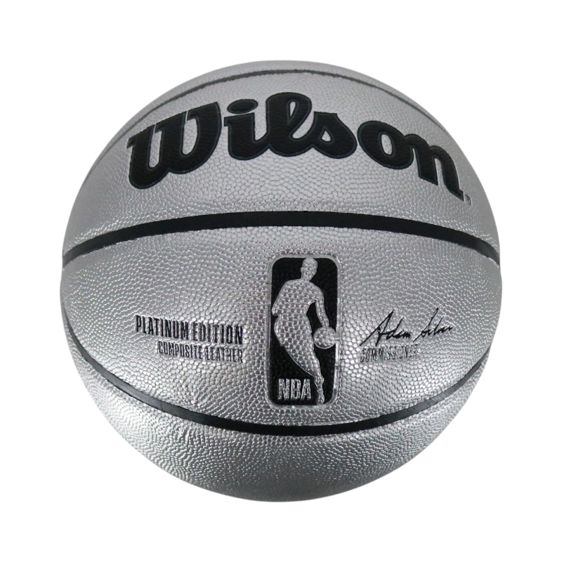 Patrick Ewing New York Knicks Autographed Platinum Edition NBA Basketball CX Auth