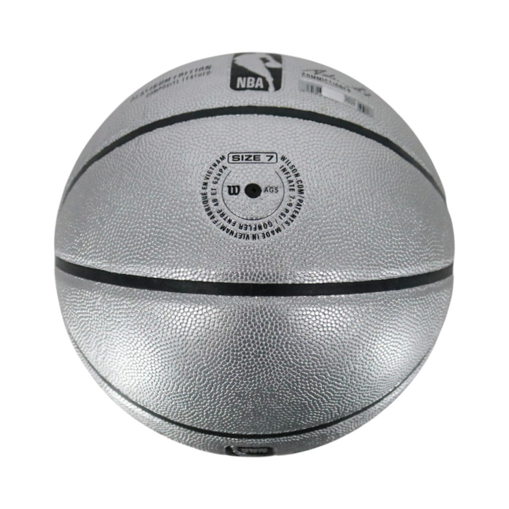 Patrick Ewing New York Knicks Autographed Platinum Edition NBA Basketball CX Auth