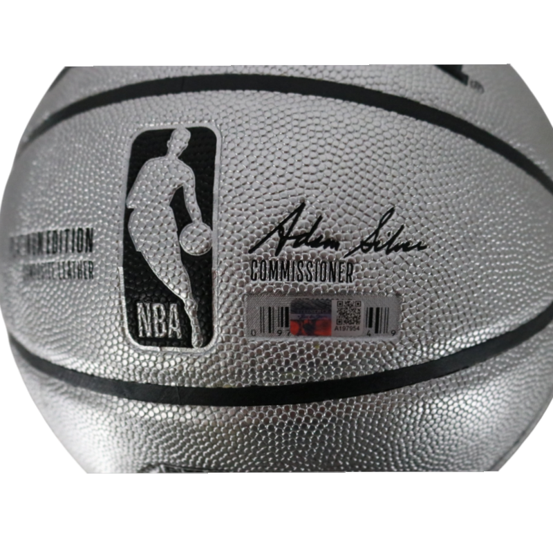 Patrick Ewing New York Knicks Autographed Platinum Edition NBA Basketball CX Auth