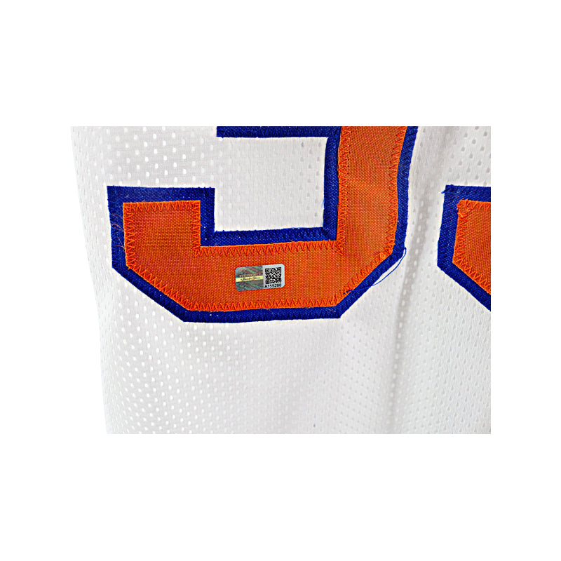 Patrick Ewing New York Knicks Autographed Signed Pro-Style White Jersey (CX Auth)