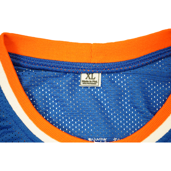 Patrick Ewing New York Knicks Autographed Inscribed ROY 86 Pro Style Blue Jersey (CX Auth)