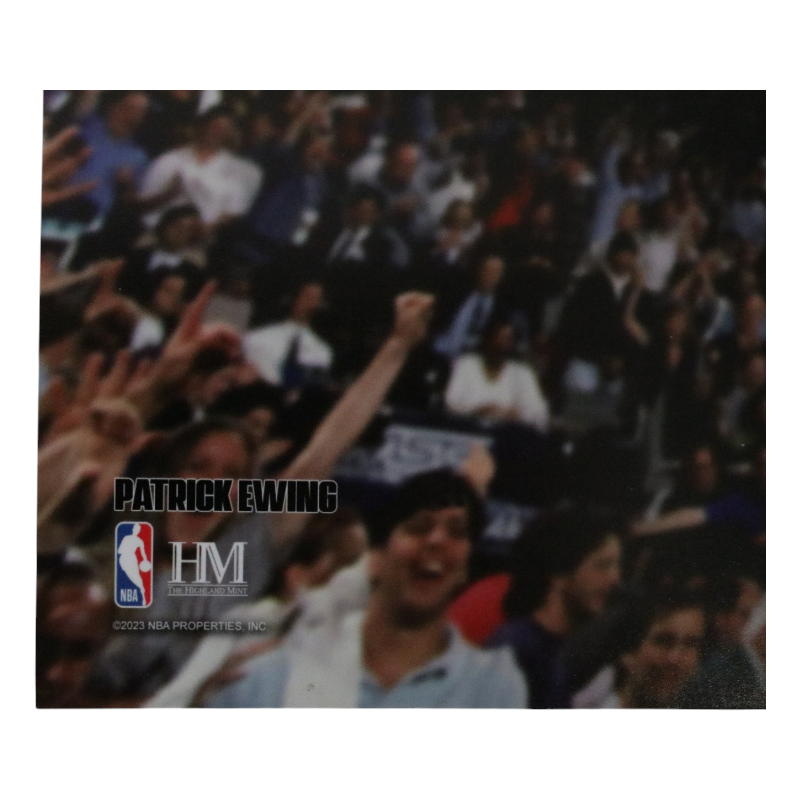 Patrick Ewing New York Knicks Autographed Arms Out 11x14 Photograph CX Auth