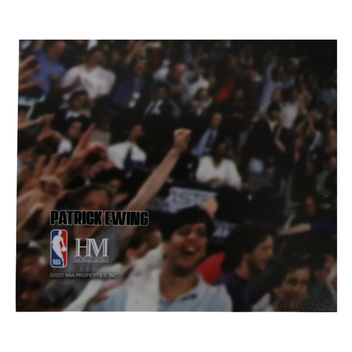 Patrick Ewing New York Knicks Autographed Arms Out 11x14 Photograph CX Auth