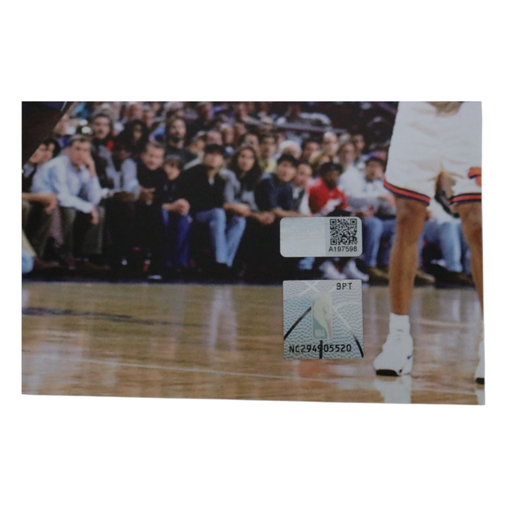 Patrick Ewing New York Knicks Autographed 11x14 Photograph with Olajuwon CX Auth