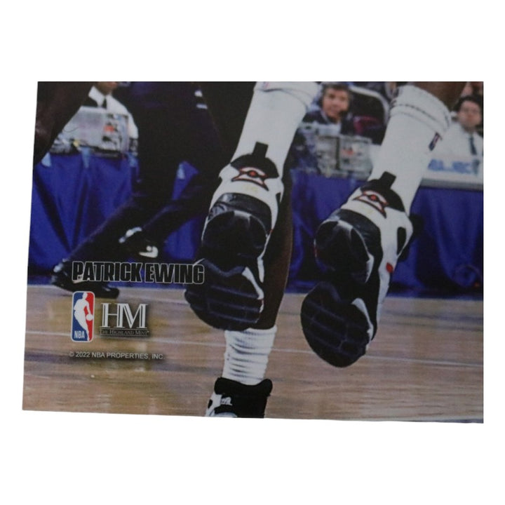 Patrick Ewing New York Knicks Autographed 11x14 Photograph with Olajuwon CX Auth