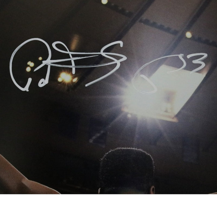 Patrick Ewing New York Knicks Autographed Arms Out 16x20 Photograph CX Auth