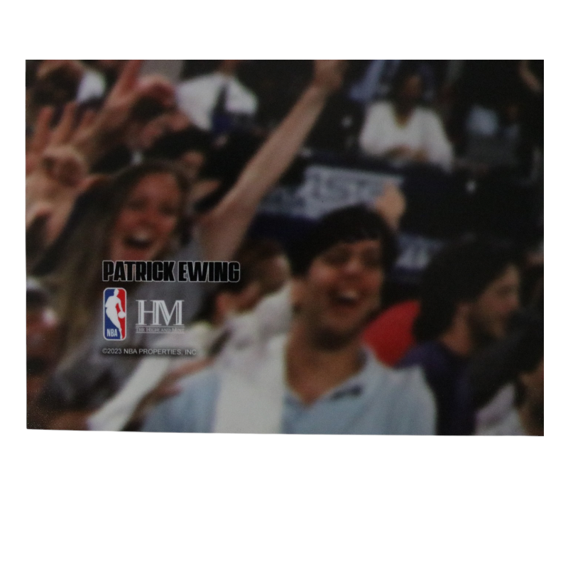 Patrick Ewing New York Knicks Autographed Arms Out 16x20 Photograph CX Auth