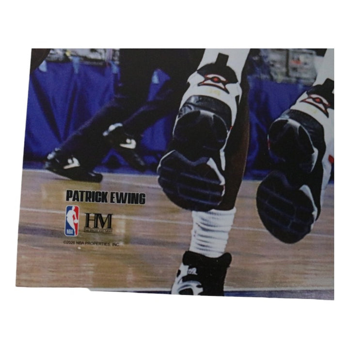 Patrick Ewing New York Knicks Autographed 16x20 Photograph with Olajuwon CX Auth