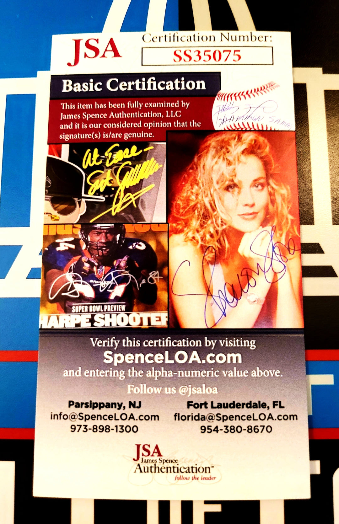 Eight (8) NFL Hall of Famers Signed  Pro Football Hall of Fame 11x14 Logo Photo (JSA COA)