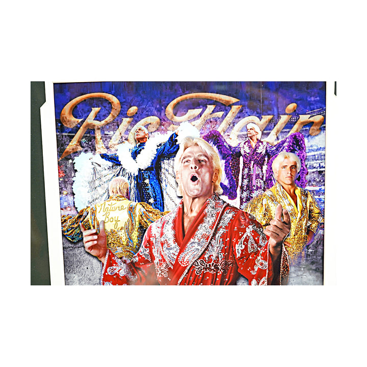 Ric Flair WWE Autographed Framed 11x14 Nature Boy Collage Photo JSA COA