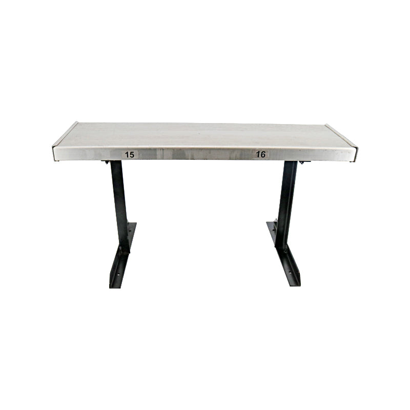 Florida State University Doak Campbell Stadium Authentic Bleacher Seat Piece with Legs - 36" L x 11" W x 18"  Tall