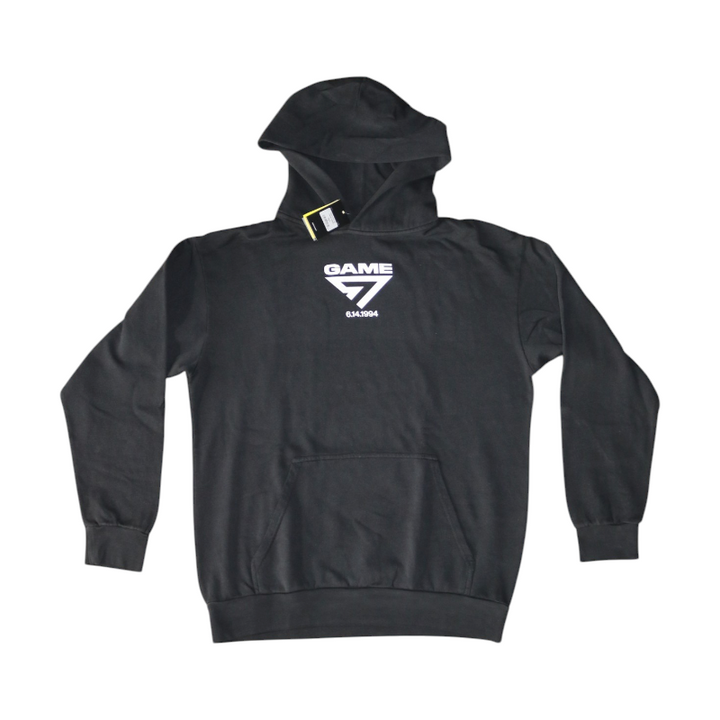 GAME 7 Hoodie and Autographed Rangers Puck bundle (CX Auth)