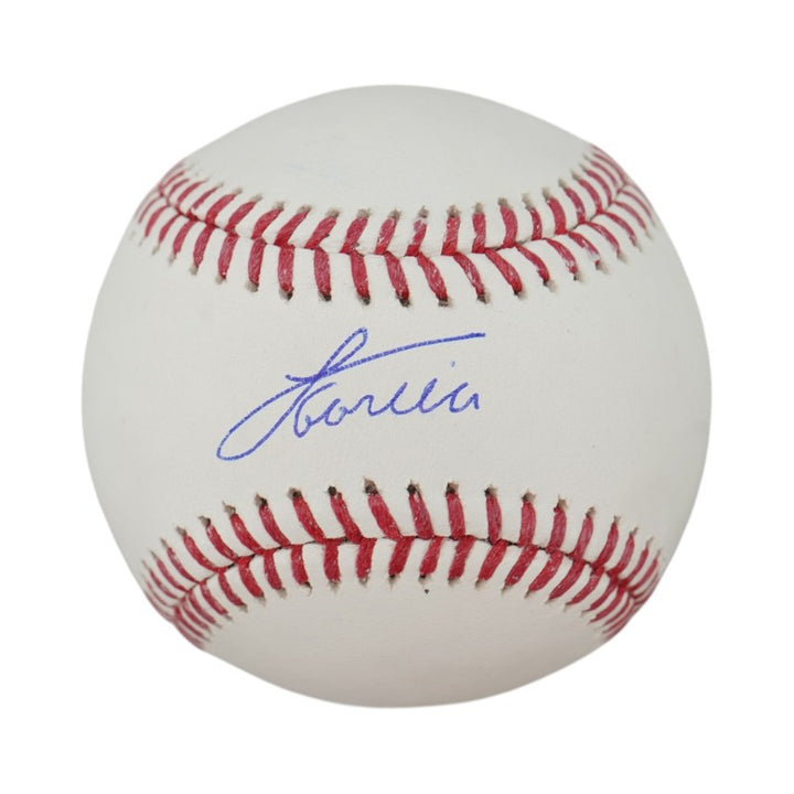 Luis Garcia Jr New York Yankees Autographed OMLB Baseball CX Auth