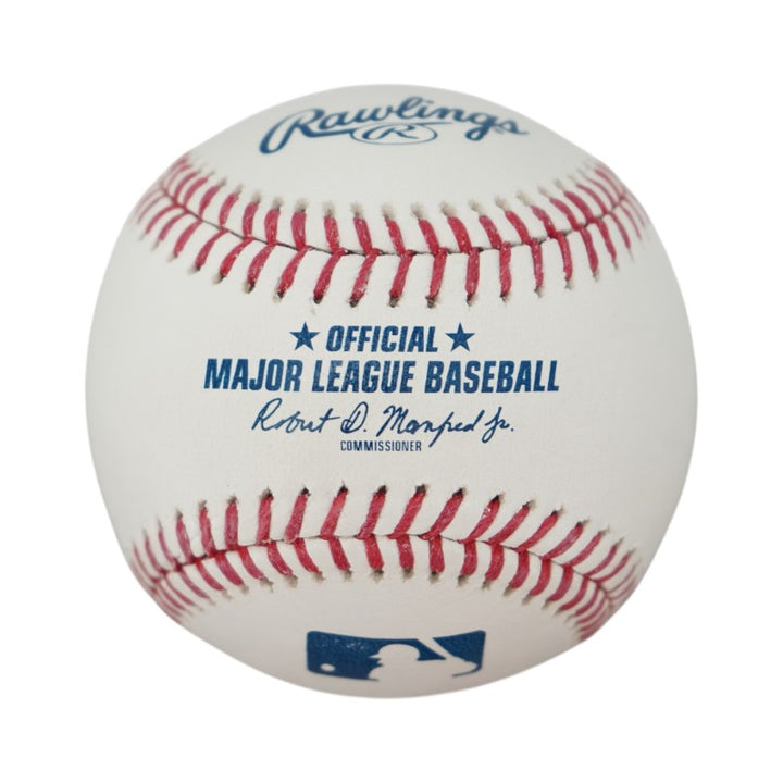 Luis Garcia Jr New York Yankees Autographed OMLB Baseball CX Auth