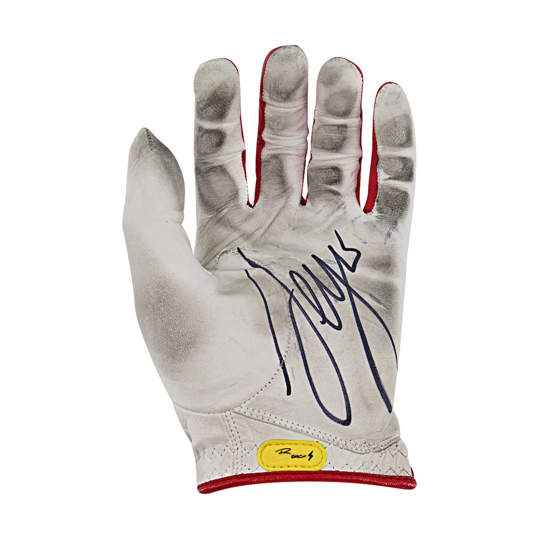 Sergio Garcia Team Fireballs Autographed Match Used Bruce Giove