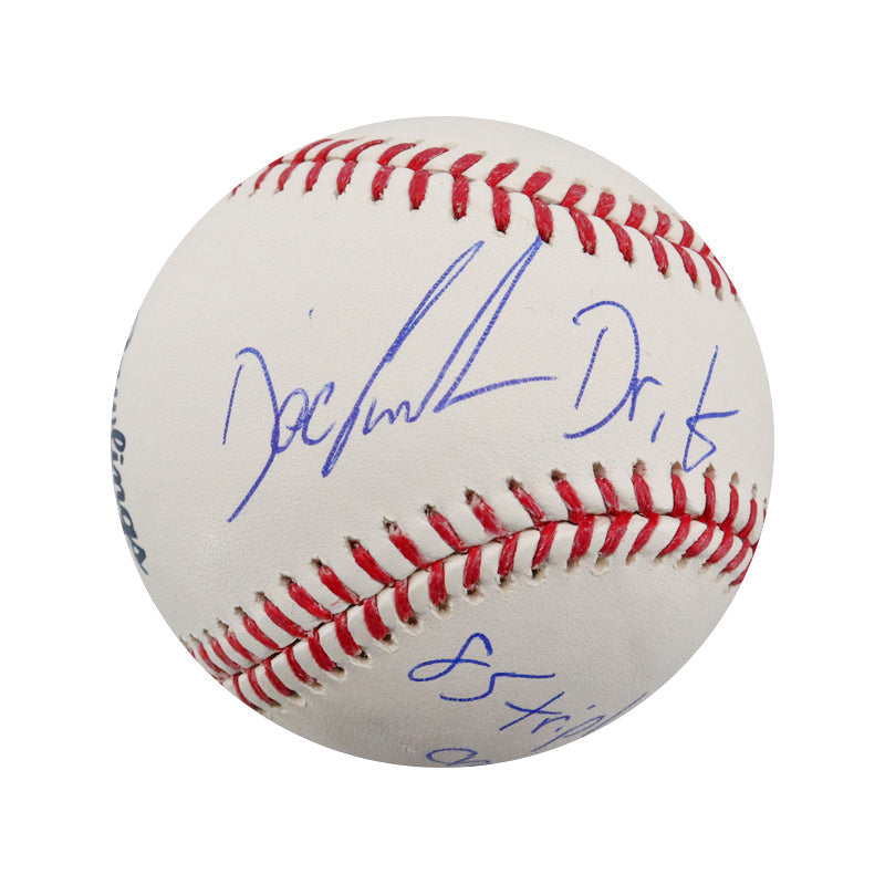 Dwight Gooden Mets Yankees Autographed Signed Multi Inscribed MLB Baseball (CX Auth)