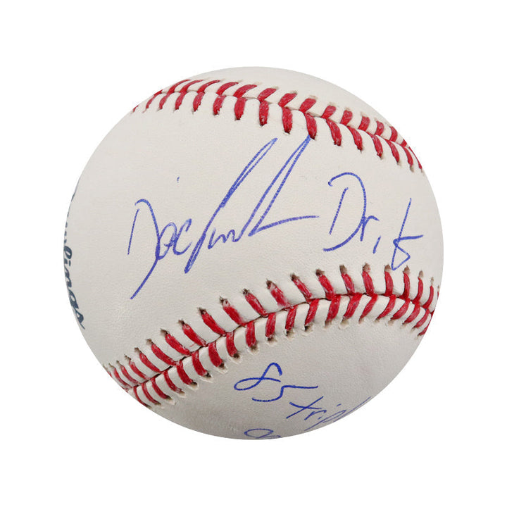 Dwight Gooden Mets Yankees Autographed Signed Multi Inscribed MLB Baseball (CX Auth)