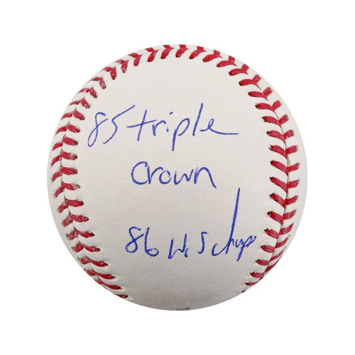 Dwight Gooden Mets Yankees Autographed Signed Multi Inscribed MLB Baseball (CX Auth)