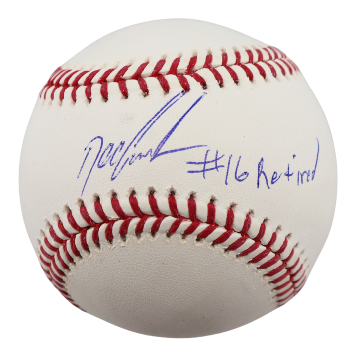 Dwight Gooden New York Mets Autographed Inscribed "#16 Retired" MLB Baseball (CX Auth)