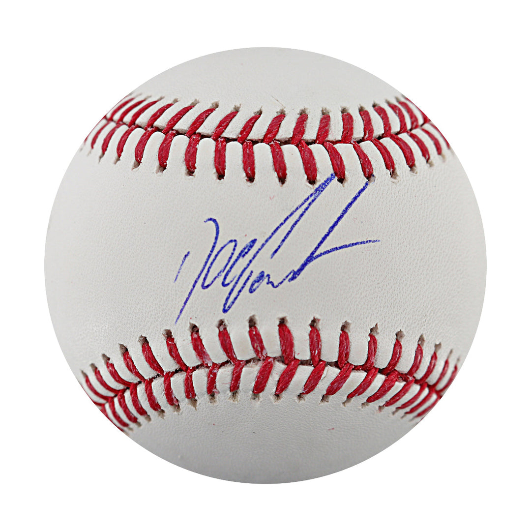 Dwight Doc Gooden New York Mets Autographed OMLB Baseball CX Auth
