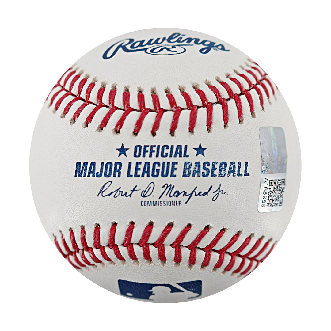 Dwight Doc Gooden New York Mets Autographed OMLB Baseball CX Auth