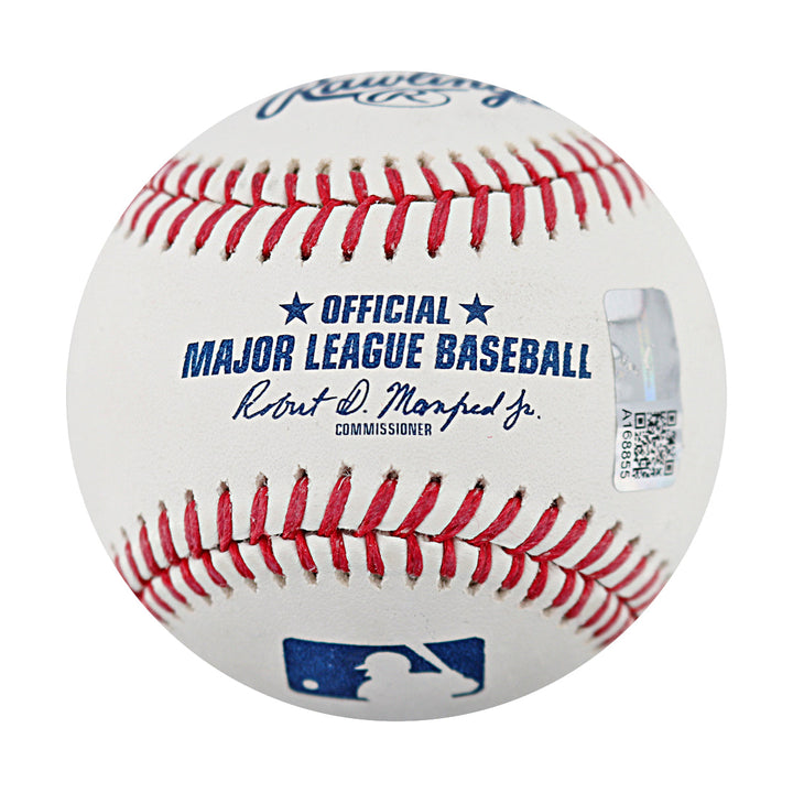 Dwight Doc Gooden New York Yankees Autographed Inscribed OMLB Baseball CX Auth